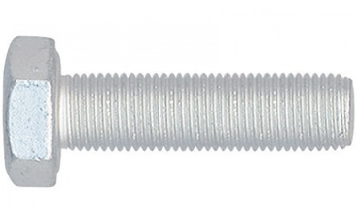 Sechskantschraube DIN 961 - 10.9 - Zinklamelle silber+Topcoat - M14 X 1,5 X 40