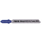 RECA Pânză pentru fierăstrău perforator metal Eco 0,7 mm pentru tăiere dreaptă 55/77 mm