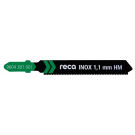 RECA Pânză pentru fierăstrău perforator Inox 1,1 mm pentru tăiere dreaptă şi fină 55/83 mm