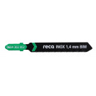 RECA Pânză pentru fierăstrău perforator Inox 1,4 mm pentru tăiere dreaptă 57/83 mm