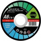 RECA Disc pentru degroșare A6 2in1 115 x 6 x 22,2 mm