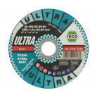 RECA Disc tăiere Ultra drept diametru 115 mm grosime 1,6 mm găurire 22,2 mm