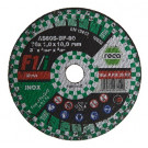 RECA Disc tăiere F1/ Inox drept diametru 76 mm grosime 1,0 mm găurire 10 mm