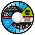 RECA Disc tăiere T2/S drept diametru 115 mm grosime 2,5 mm găurire 22,2 mm