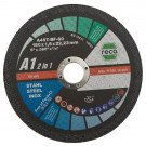 RECA Disc tăiere A1 2in1 încrucișat diametru 150 mm grosime 1,6 mm găurire 22,2 mm