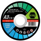 RECA Disc tăiere A3 2in1 încrucișat diametru 115 mm grosime 2,5 mm găurire 22,2 mm