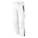 Pantaloni de lucru Qualitex 61938TC4 alb/gri MĂR. 46