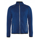 Jachetă din tricot 4942 albastru granulaţie MĂR. S