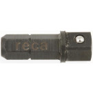 RECA Conector A 1/4 hexagonal pe A 1/4 pătrat