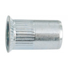 Piuliţă Popnit - tijă rotundă randalinată - cap înecat - Aluminium - 4 X 11,5 - grosimi material nituibil 1,5 - 3,5
