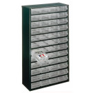 Racco Cabinet transparent tip 01 albastru 552 x 306 x 150 48 sertare