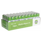 RECA Batterie Alkaline Typ AA Mignon weiß/grün 40 Stück