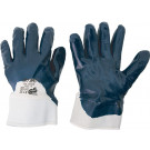 Mănuși nitril albastru cu manșetă mărimea 9