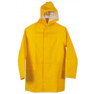 Jachetă de ploaie galben poliester mărimea M