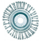 RECA Perie din sârmă circulară, împletită în vârf, cu sârmă de oţel Ø 0,50 mm, 178 x 6 mm