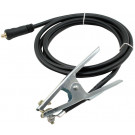 Cablu măsură + Erdklemme 200A 25 mm² Dorn 9 mm 4 m
