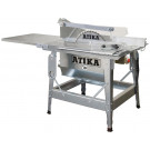 ATIKA Baukreissäge BTU-450 Plus, 4,4 kW, mit HM-Sägeblatt 450 mm, Schnitttiefe 150mm mit Tischverlängerung und zusätzlichen Verstrebungen