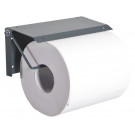 RECA MAXMOBIL Suport role de hârtie (fără rolă) ca. 160 x 270 x 35 mm, structură RAL 7016 PLPRH-R